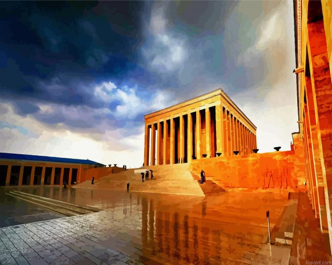 Anitkabir Ankara Painting By Numberss.png