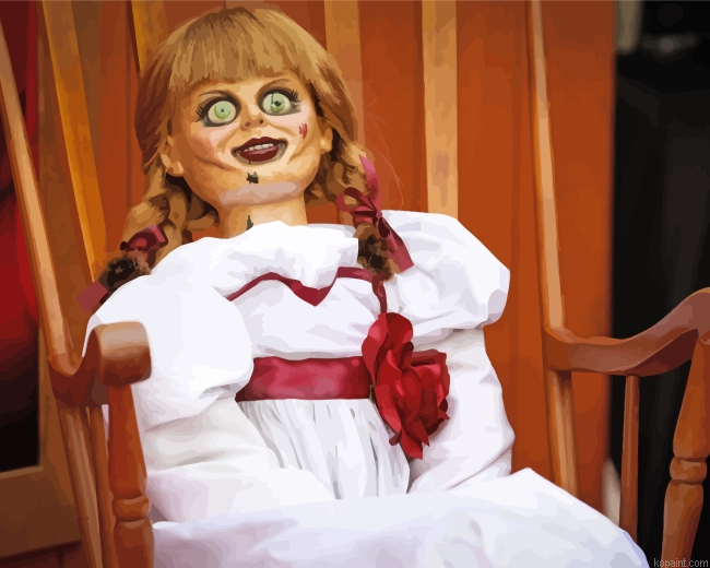 Annabelle Doll Painting By Numberss.png