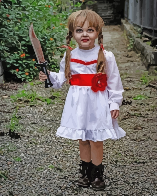 Annabelle Girl Painting By Numberss.png