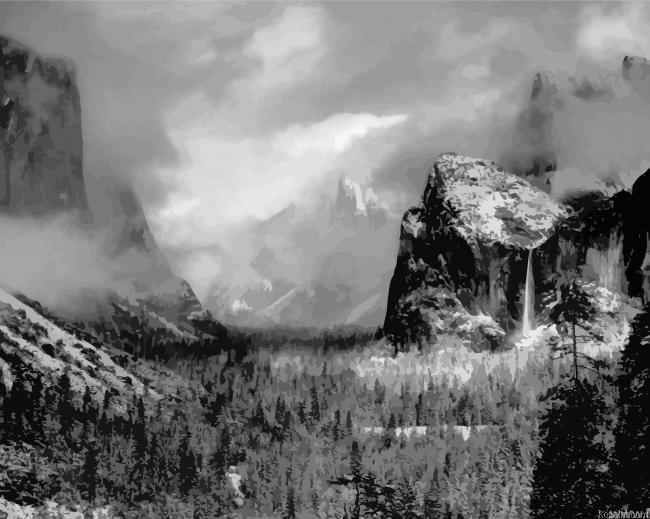 Ansel Adams Photographer Art Painting By Numberss.png
