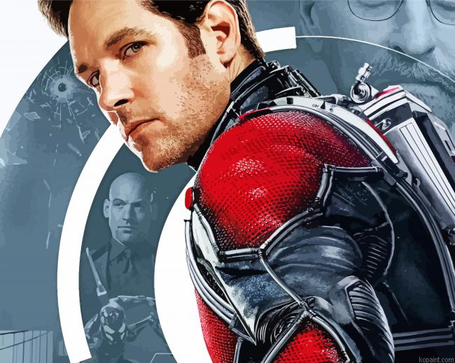 Antman Hero Painting By Numberss.png