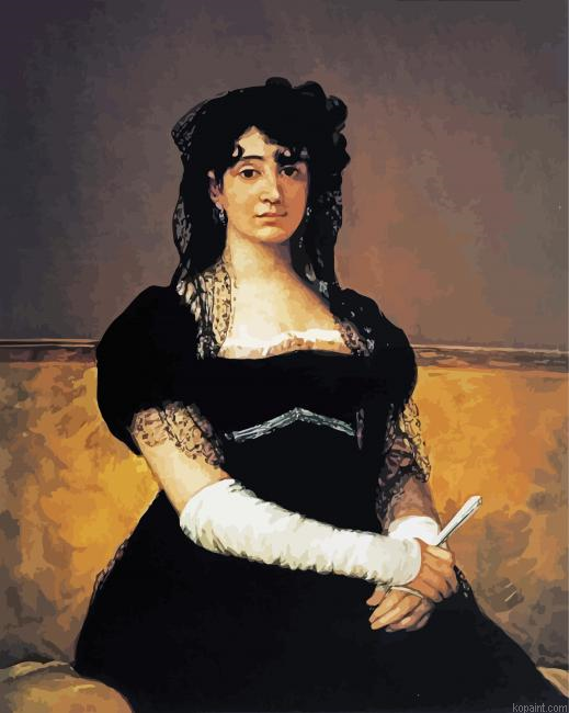 Antonia Zarate Goya Art Painting By Numberss.png