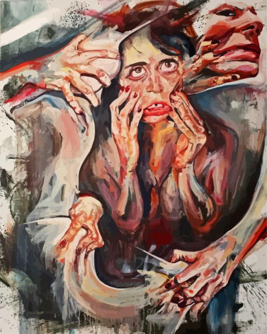 Anxiety In Woman Painting By Numberss.png
