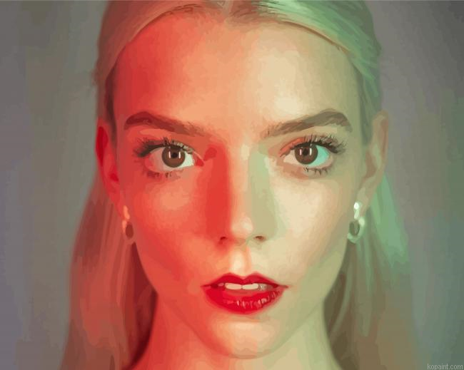 Anya Taylor Joy Paint By Numbers