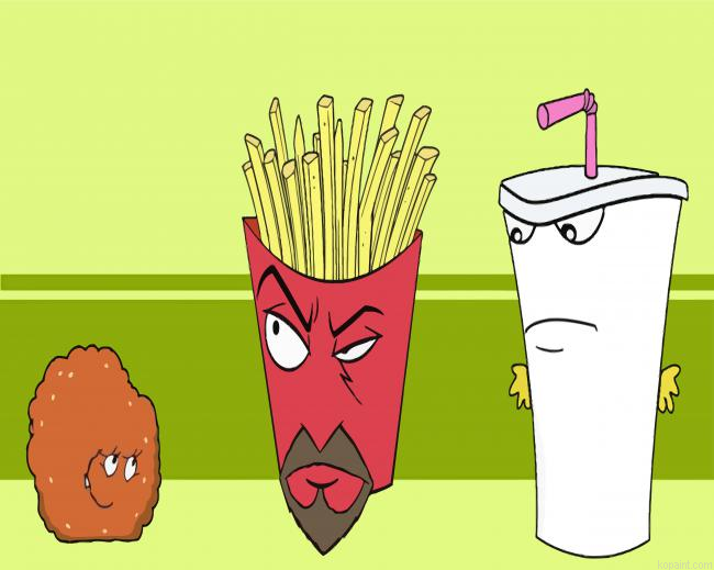 Aqua Teen Cartoon Character Painting By Numberss.png
