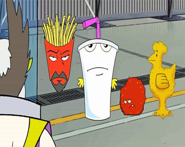 Aqua Teen Hunger Force Anime Painting By Numberss.png