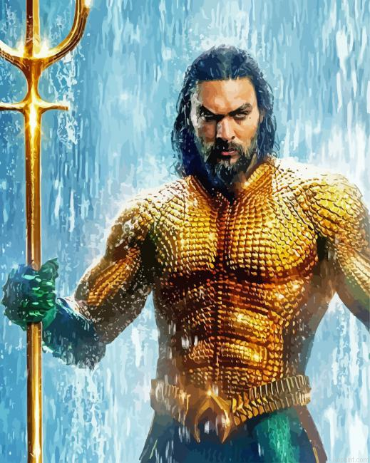 Aquaman Movie Painting By Numberss.png