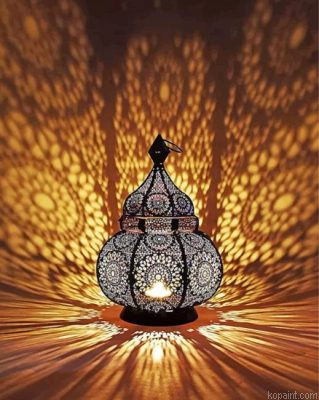 Arabic Lantern Painting By Numberss.png