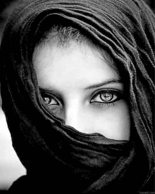 Arabic Woman Painting By Numberss.png