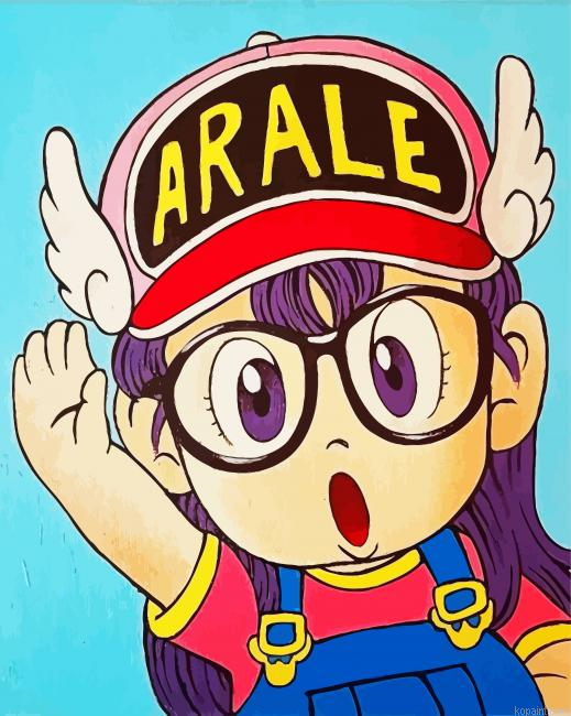 Arale Painting By Numberss.png