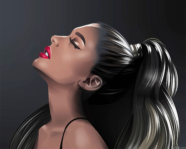 Ariana Grande Art New Painting By Numberss.png