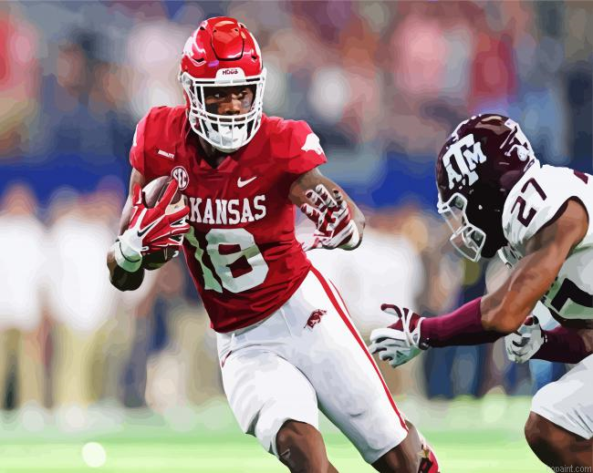 Arkansas Football Player Painting By Numberss.png