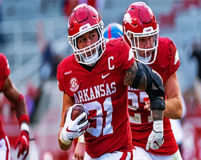 Arkansas Razorback Football Painting By Numberss.png