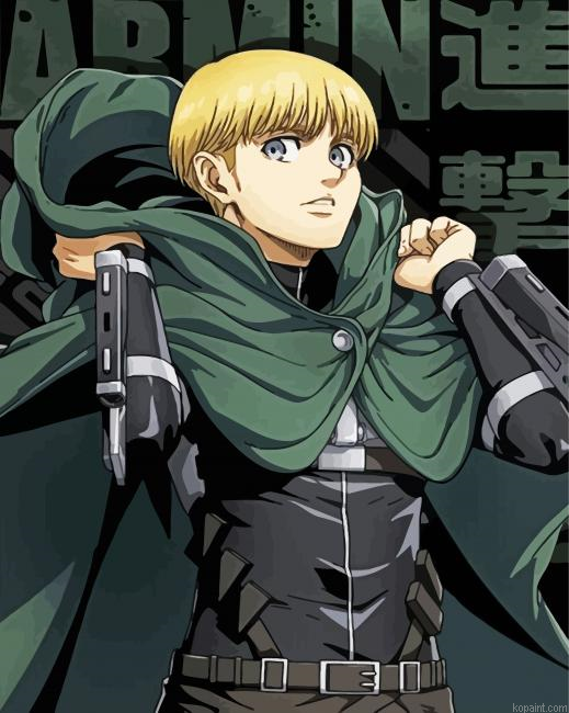 Armin Arlert Anime Painting By Numberss.png