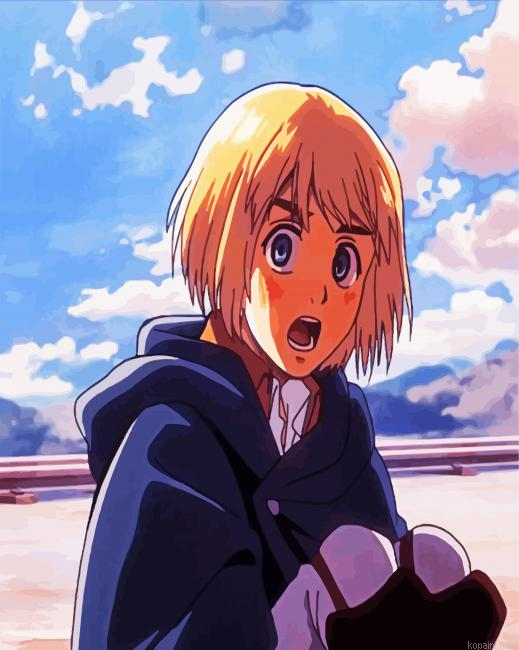 Armin Manga Anime Character Painting By Numberss.png