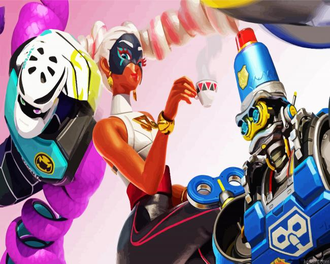 Arms Cabracters Painting By Numberss.png