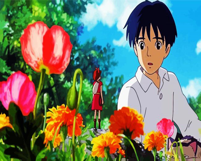 Arrietty And Sho Painting By Numberss.png