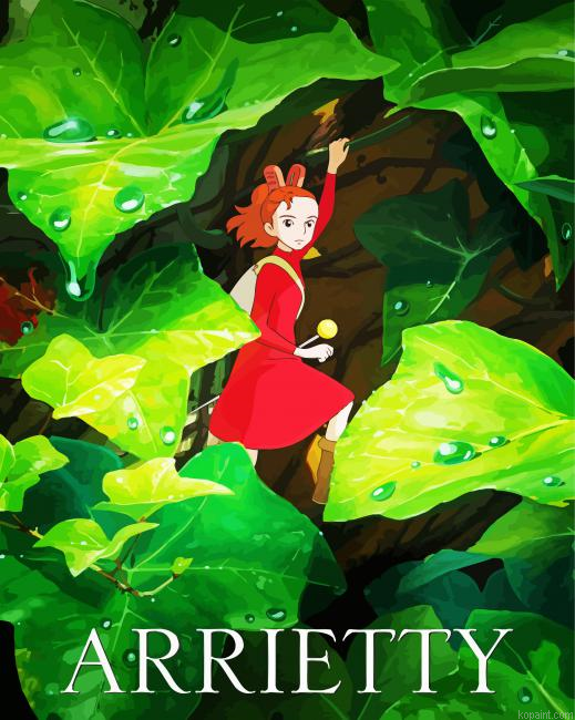Arrietty Animation Painting By Numberss.png