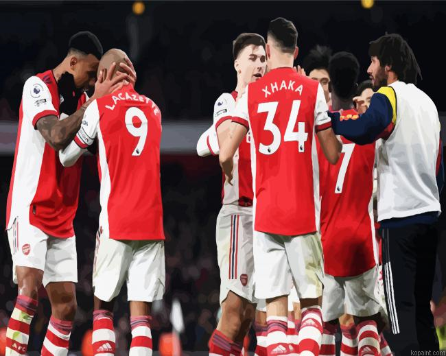 Arsenal Fc Team Painting By Numberss.png