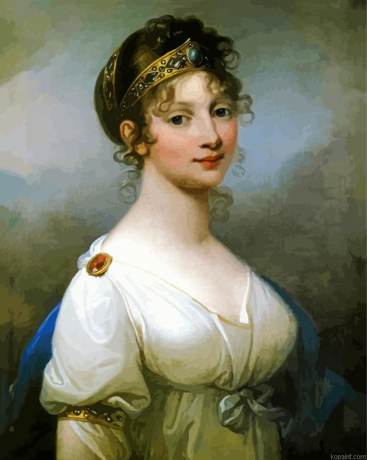 Art Queen Louise Of Mecklenburg Strelitz Painting By Numberss.png