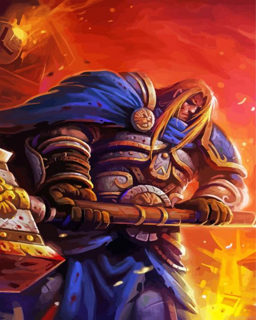 Arthas Menethil Art Painting By Numberss.png