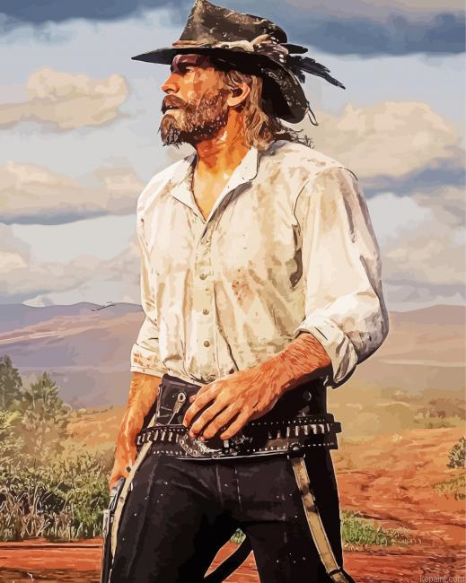 Arthur Morgan Red Dead Redemption 2 Painting By Numberss.png