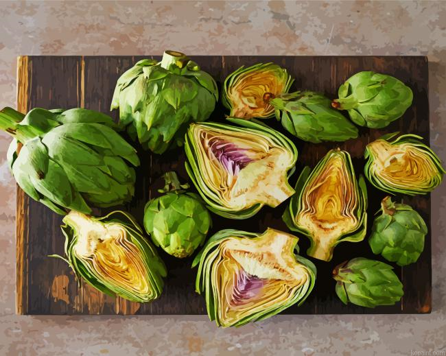Artichoke Painting By Numberss.png