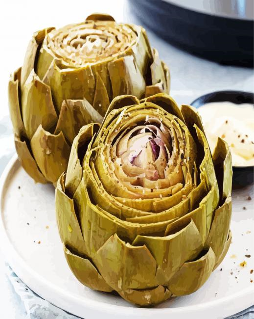 Artichokes Painting By Numberss.png