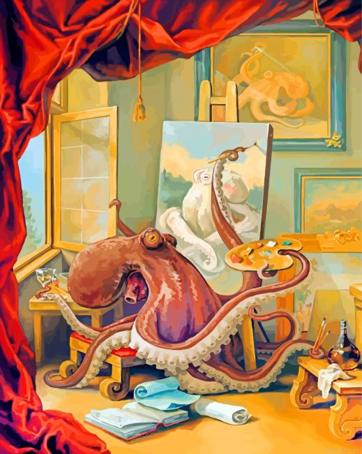 Artist Kraken Painting By Numberss.png