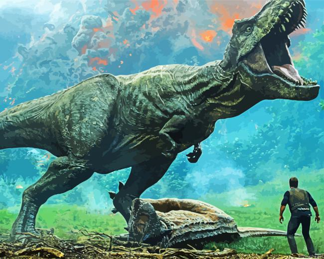 Artistic Dinasaur Painting By Numberss.png