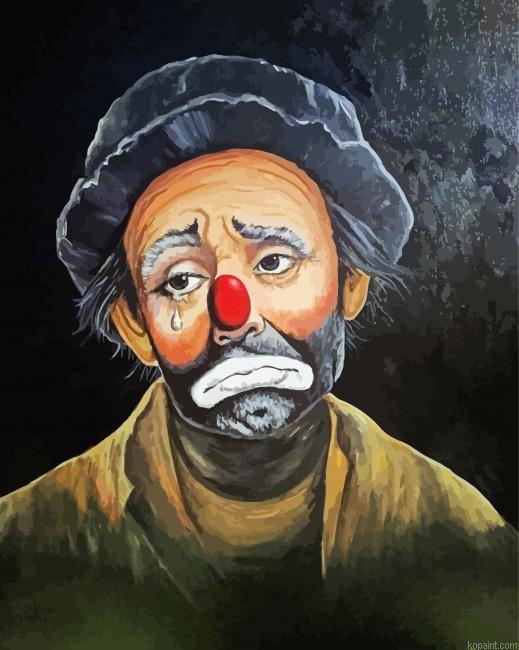 Artistic Emmett Clown Painting By Numberss.png