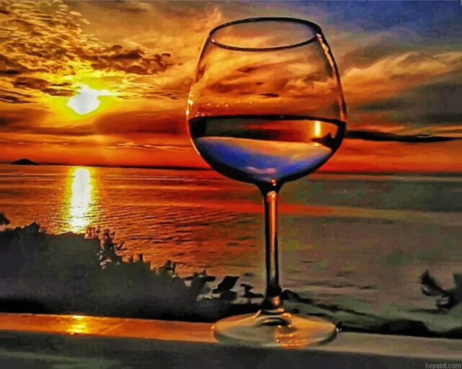 Artistic Sunset Painting By Numberss.png