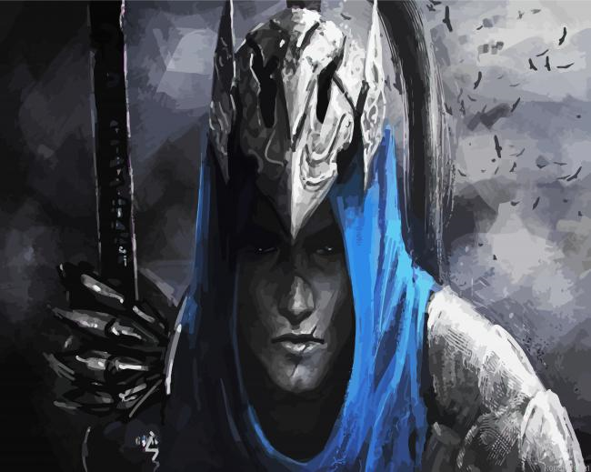Artorias Dark Souls Cabracter Painting By Numberss.png