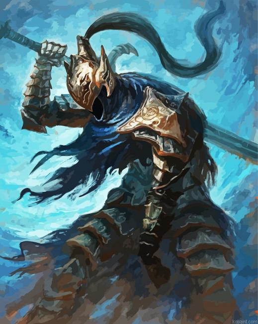 Artorias Dark Souls Game Painting By Numberss.png