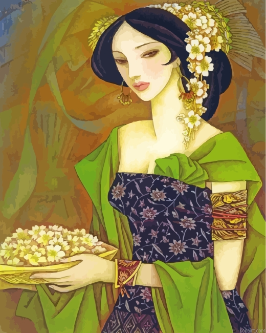 Asian Lady Painting By Numberss.png