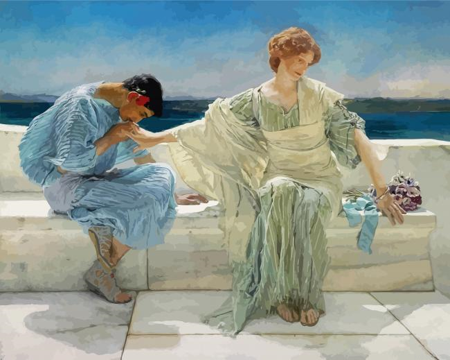 Ask Me No More By Alma Tadema Painting By Numberss.png