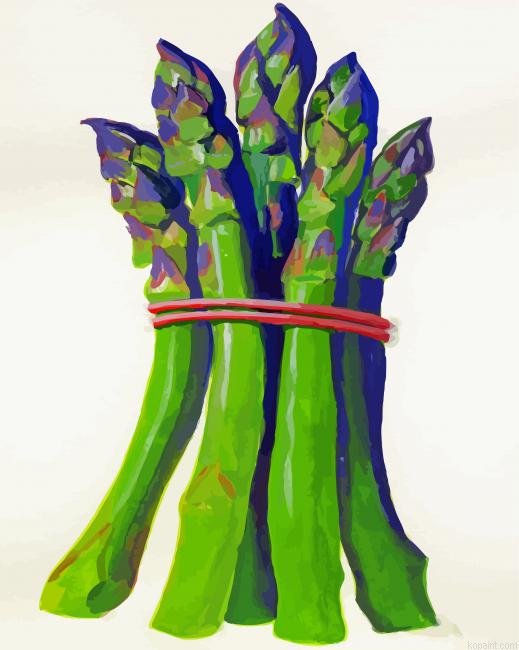 Asparagus Art Painting By Numberss.png