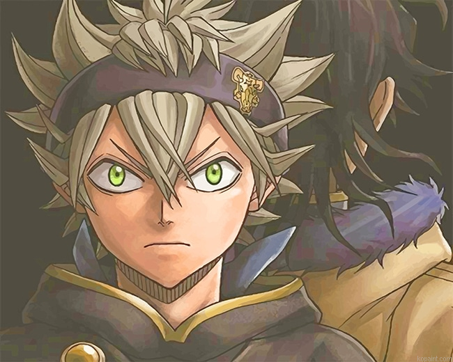 Asta Black Clover New Painting By Numberss.png