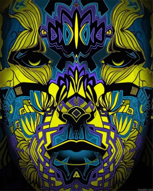 Astrix Face Painting By Numberss.png