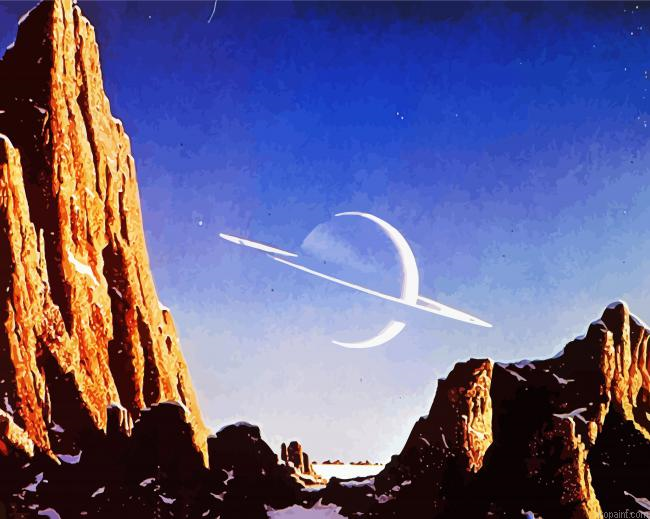 Astronomy Planet Arts Illustration Painting By Numberss.png
