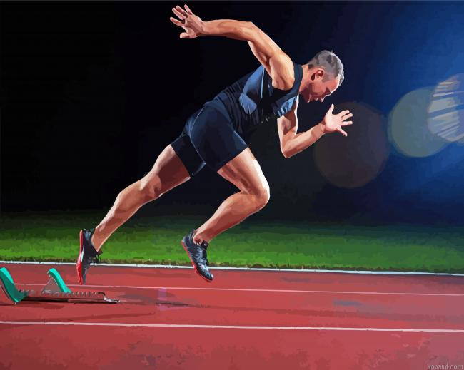 Athlete Running Painting By Numberss.png