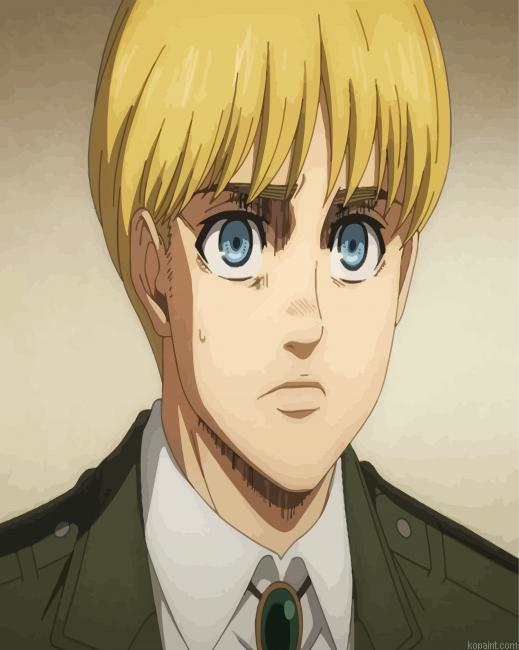 Attack On Titan Armin Painting By Numberss.png