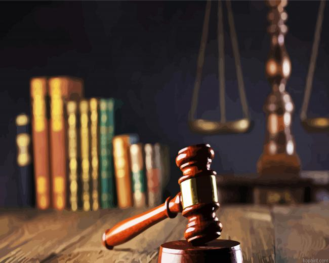 Attorney Table Paint By Numbers
