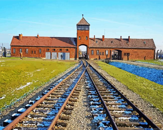 Auschwitz Poland Painting By Numberss.png