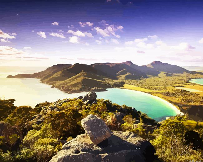 Australia Tasmania Landscape Paint By Numbers.png