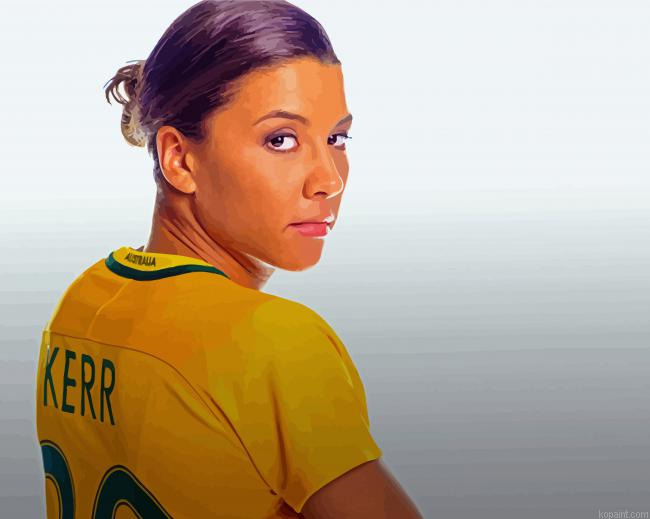 Australian Soccer Player Sam Painting By Numberss.png