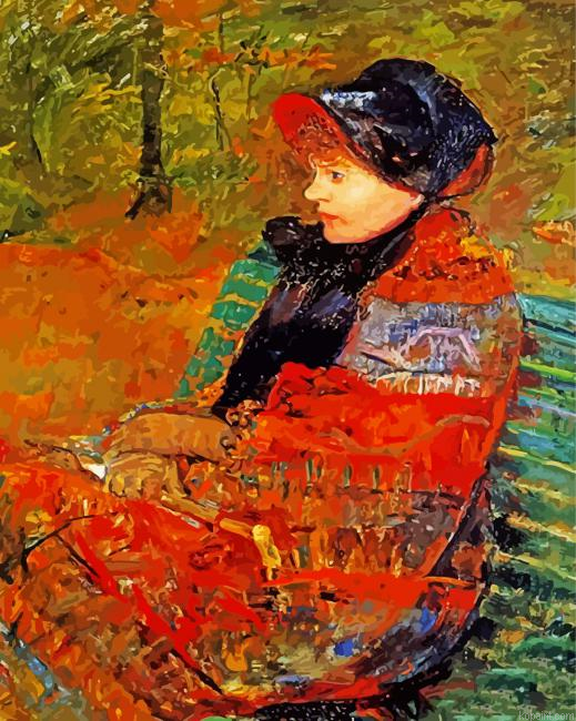 Automne Portrait Lydia Cassatt Painting By Numberss.png