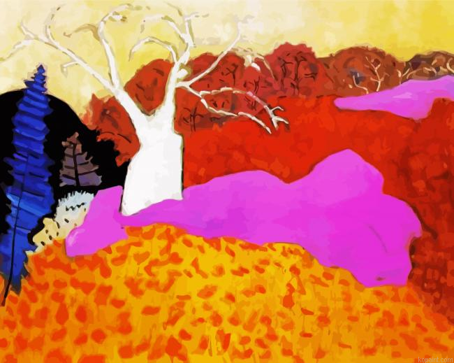 Autumn By Milton Avery Painting By Numberss.png