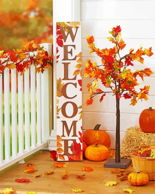 Autumn Decorations Painting By Numberss.png