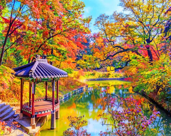 Autumn In Korea New Painting By Numberss.png